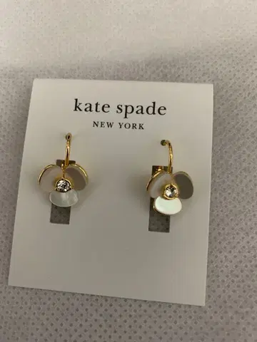 케이트 스페이드 디스코 팬지 귀걸이