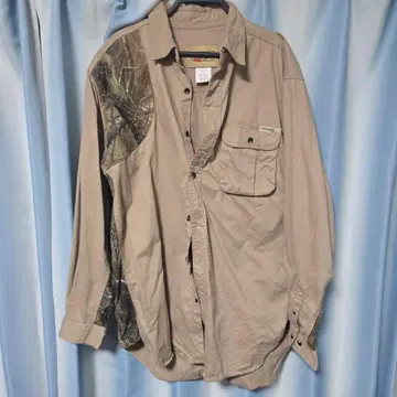 90s Wrangler 헌팅 셔츠 리얼트리 카모플라주 랭글러