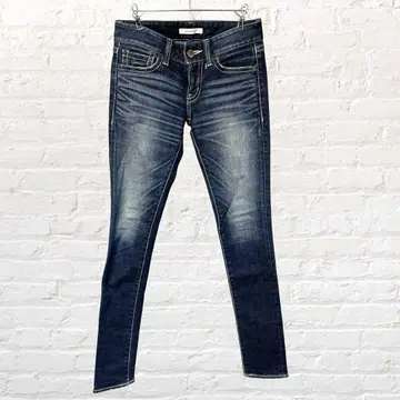 12295 moussy 마우지 스키니 청바지 인디고 25인치 M