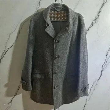 TAKEO KIKUCHI 그레이 밀리터리 자켓