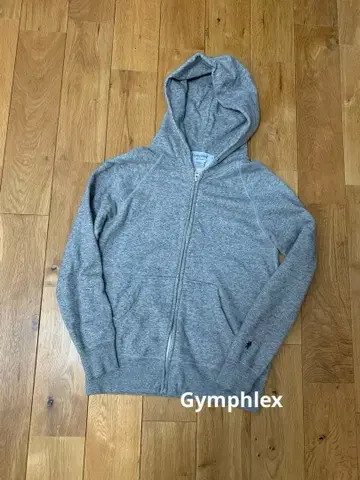 Gymphlex 짐플렉스 그레이 풀 집업 후드티 새상품급 쭈리