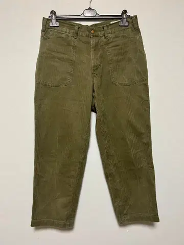 BONCOURA 본쿠라 베이커 팬츠 Army 헤링본 32