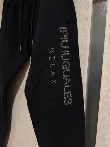 블랙 조거 팬츠 1piu1uguale3 RELAX 큐빅