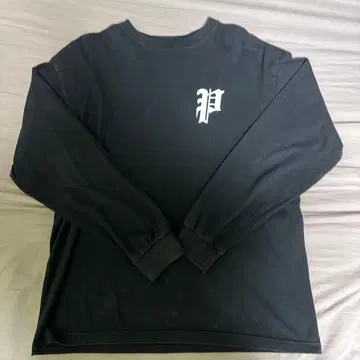 블랙 긴팔 셔츠 P PHATRNK