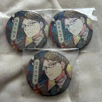 문호 스트레이독스 쿠니키다 돗포 홀로그램 캔뱃지