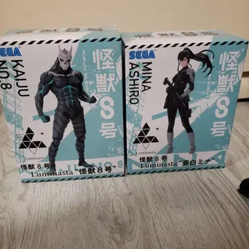 SEGA Luminasta 괴수 8호 & 아시로 미나 세트
