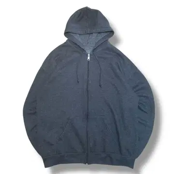 프룻 오브 더 룸 풀 집업 후드티 XL 무지