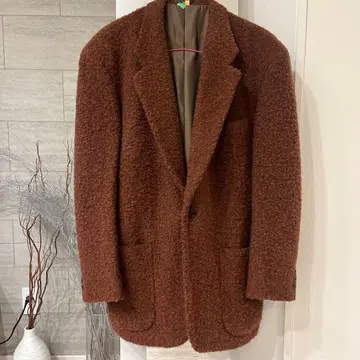 23구 HOME 남성용 자켓 울 가을/겨울 브라운 46 M