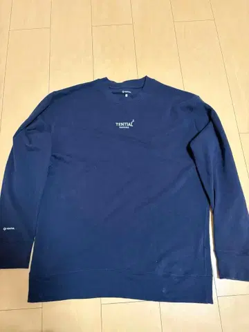 BAKUNE 맨투맨 상하의 세트 M 네이비 TENTIAL