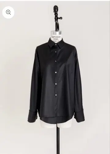 데레스 더블 레이어드 셔츠 재킷 셔츠