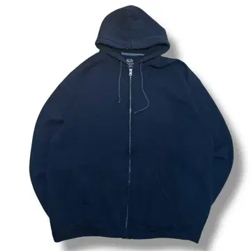 프룻 오브 더 룸 풀 집업 후드티 2XL 블랙 무지