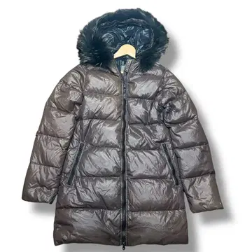 DUVETICA 다운 자켓 롱 기장 후드 퍼 40 ( L 상당 )