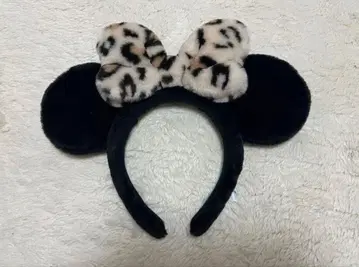 미니 레오파드 무늬 머리띠