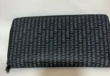 ARMANI EXCHANGE (A|X) 라운드 지퍼 장지갑