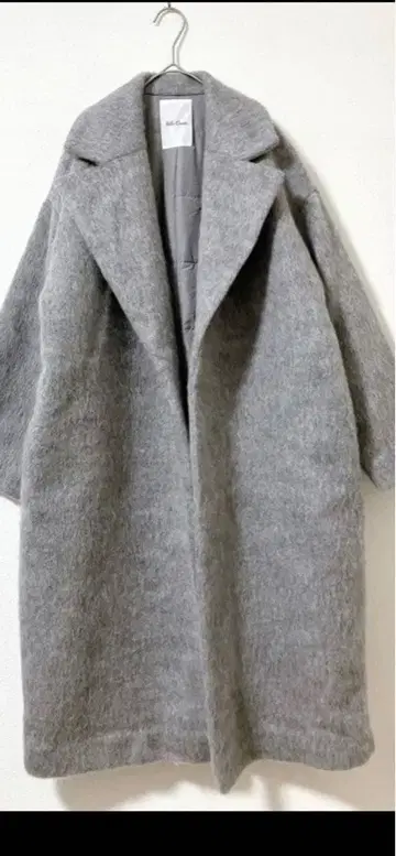 Mila Owen 그레이 롱 재기 코트