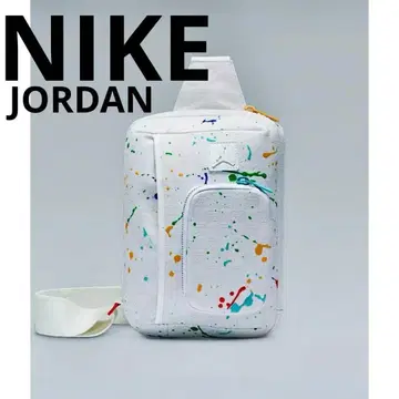 NIKE JORDAN 스플래터 숄더백 모노그램 23