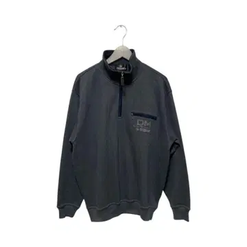 하프 지퍼 맨투맨 트레이닝복 네이비 계열 골프웨어 남성용 LL