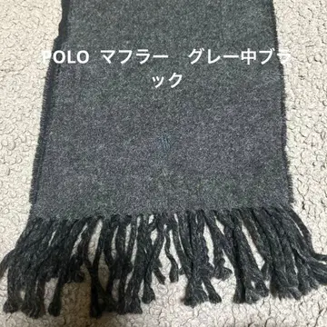 POLO 머플러 그레이 중 블랙