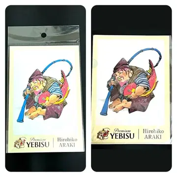 미인화로 둘러보는 에비스전 클리어 파일 & 엽서 에비스님