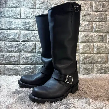 컨디션 최상 FRYE 플라이 엔지니어 부츠 블랙 사이즈 6.5 여성용