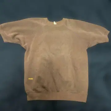 Wrangler 브라운 맨투맨 트레이닝복 반팔 맨투맨