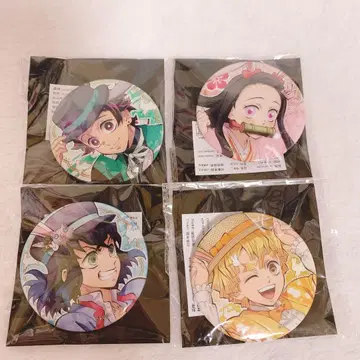 귀멸의 칼날 AGF 묘년 중국 정품 캔뱃지 묶음 판매