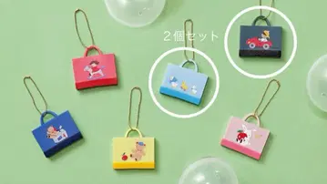 패밀리아 가챠 캡슐 토이 데님 백