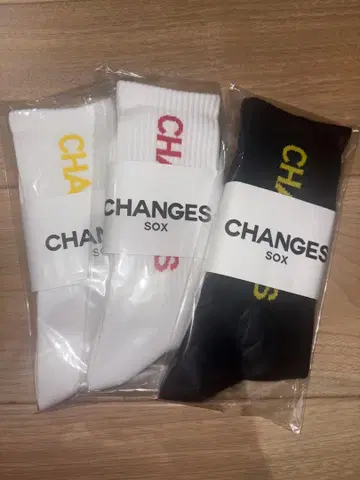 CHANGES SOX 3켤레 세트 양말