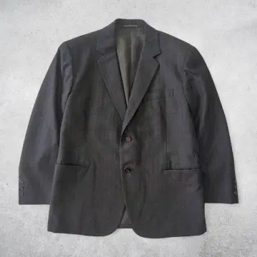 [ 일본제 ] 스트라이프 테일러드 자켓 안감 패턴 L 포멀 수트