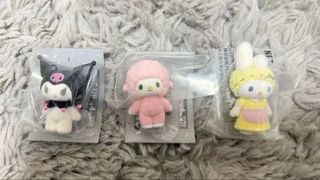 마이멜로디 & 쿠로미 플로키 피규어 세트 세미컴프