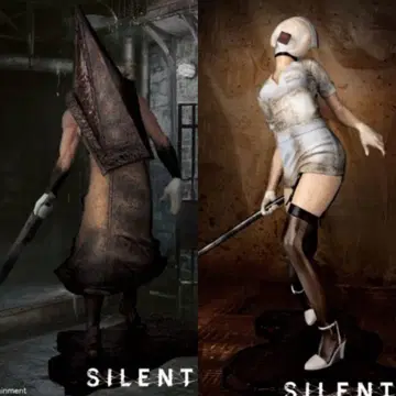 [ 2점 ] 사일런트 힐 2 레드 피라미드 싱 버블 헤드 간호사 피규어