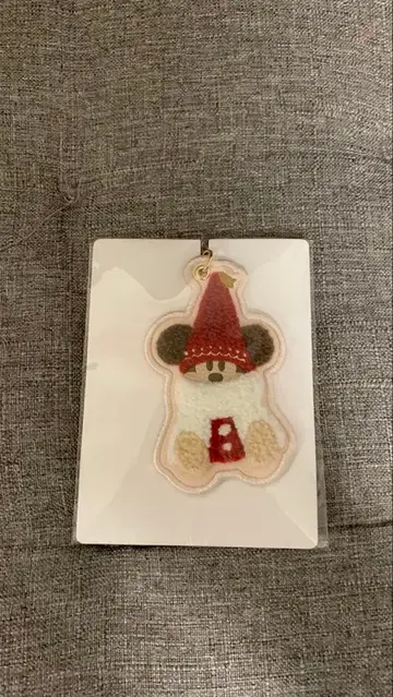 도쿄 디즈니 리조트 릴린린 키체인 빨간색