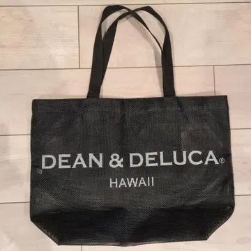 새상품급*DEAN&DELUCA 메쉬 토트백 L 블랙