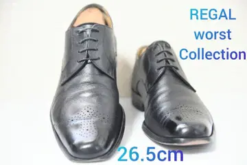 REGAL 워스 컬렉션 플레인토 소가죽 블랙 26.5cm