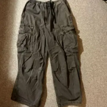 GU 카고 팬츠 그레이