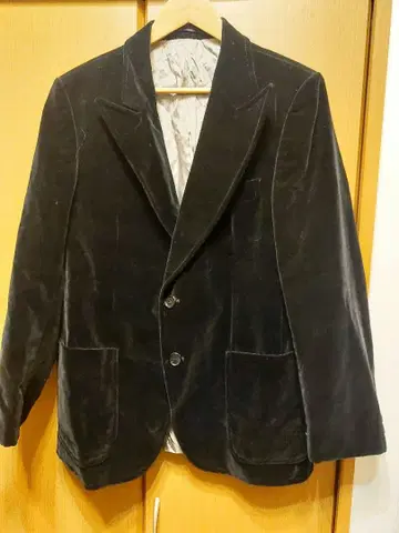 80~90s 빈티지 벨로아 자켓