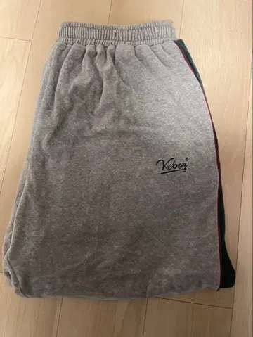 Keboz 그레이 스웨트 팬츠 L 사이즈
