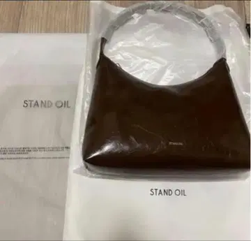 STAND OIL 브라운 핸드백