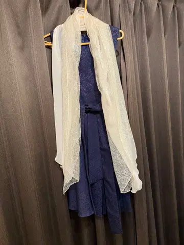 경사용 드레스 드레스 네이비