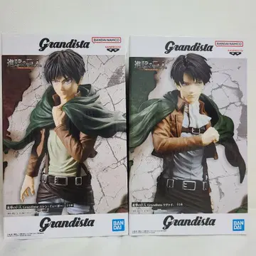 진격의 거인 Grandista 엘렌 예거 리바이 피규어 세트