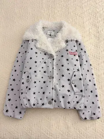 별 패턴 다운 자켓 Y2K archive opium