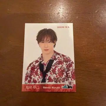 SHOW-WA 시오타 마사키 포카포카 스티커
