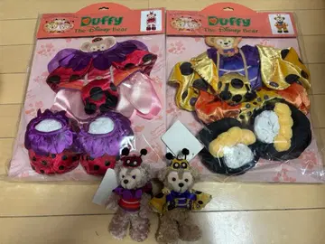 디즈니 할로윈 더피 셰리메이 인형 배지 무당벌레