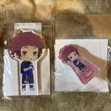 블루 록 이토시 사에 유년기 아크릴 스탠드 아크릴 클립