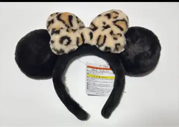 디즈니 레오파드 무늬 머리띠