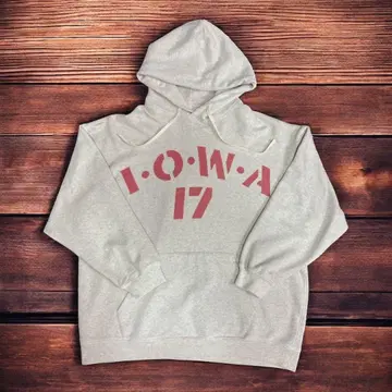 HINSON 힌손 밀리터리 맨투맨 후드티 풀오버 화이트