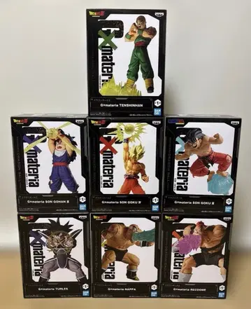 드래곤볼 드래곤볼Z G x materia 피규어 7종 세트