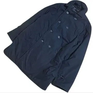 라벤햄 퀼팅 자켓 롱 코트 네이비 42