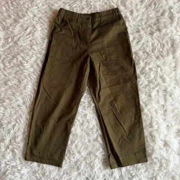 GIANNI LO GIUDICE 여성용 치노 팬츠 XL 카키 코튼