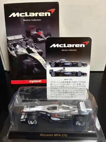 교쇼 McLaren MP4-17D No.6